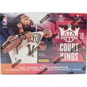 2018/19 Panini Court Kings Basketball 7-Pack Blaster Box