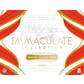 2019 Panini Immaculate 1st Off The Line Premium Edition Football Hobby Box