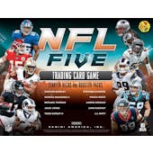 2019 Panini NFL Five Football Trading Card Game Starter 8-Box Case