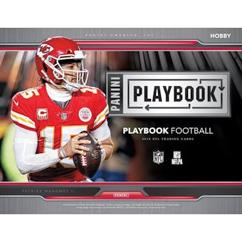 2019 Panini Playbook Football Hobby 16-Box Case