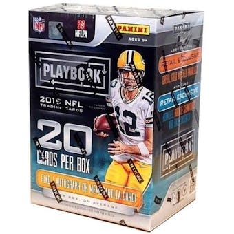 2019 Panini Playbook Football 4-Pack Blaster Box
