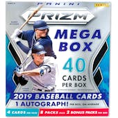 2019 Panini Prizm Baseball Mega Box (40 Cards)