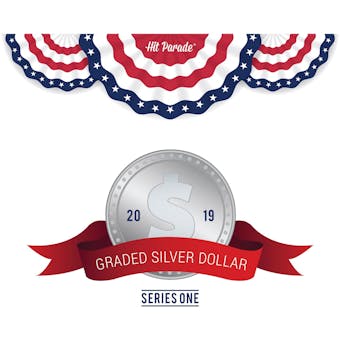 2019 Hit Parade Graded Silver Dollar Edition - Series 1 - Hobby Box - Graded NGC and PCGS Coins