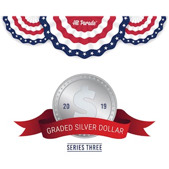 2019 Hit Parade Graded Silver Dollar Edition - Series 3 Case- DACW Live 10 Spot Random Coin Break #1