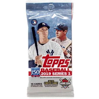 2019 Topps Series 1 Baseball Jumbo Value Pack