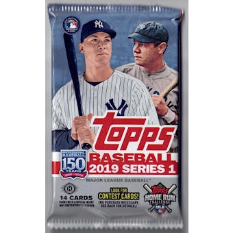 2019 Topps Series 1 Baseball Hobby Pack