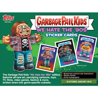 Garbage Pail Kids Series 1 We Hate The 90's 5-Pack Box (Topps 2019) (Presell)