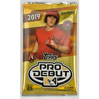2019 Topps Pro Debut Baseball Hobby Pack