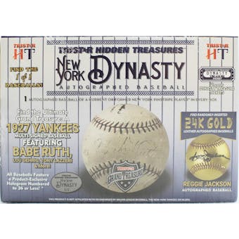 2019 TriStar Hidden Treasures New York Dynasty Baseball Hobby Box