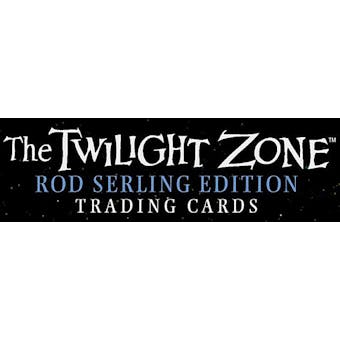 Twilight Zone Rod Serling Edition Trading Cards Archive Box (Rittenhouse 2019)