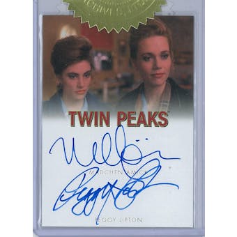 Twin Peaks Archives Madchen Amick/Peggy Lipton Dual Autograph (Rittenhouse 2019)