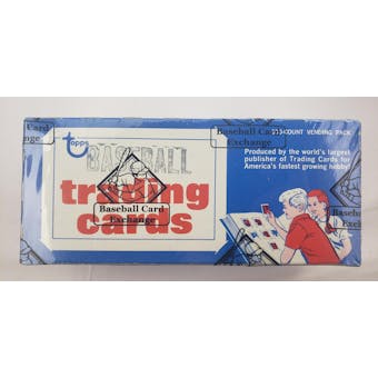 1976 Topps Baseball Vending Box (FASC) (BBCE) (Reed Buy)