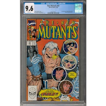 New Mutants #87 CGC 9.6 (W) *2019712011*