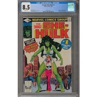 Savage She-Hulk #1 CGC 8.5 (W) *2019712012*