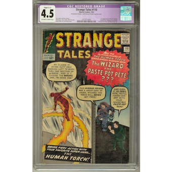 Strange Tales #110 CGC 4.5 (OW-W) Restored C-1 *2019713006*
