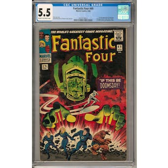 Fantastic Four #49 CGC 5.5 (C-OW) *2019714012*