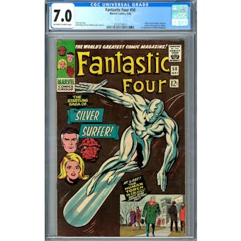 Fantastic Four #50 CGC 7.0 (OW-W) *2019714013*