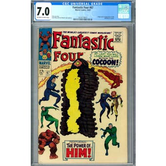 Fantastic Four #67 CGC 7.0 (OW-W) *2019714015*