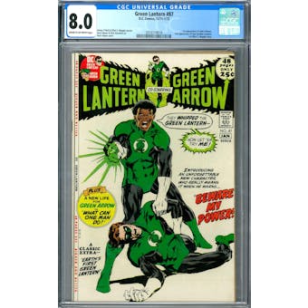 Green Lantern #87 CGC 8.0 (C-OW) *2019714018*