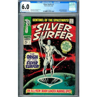 Silver Surfer #1 CGC 6.0 (C-OW) *2019714022*