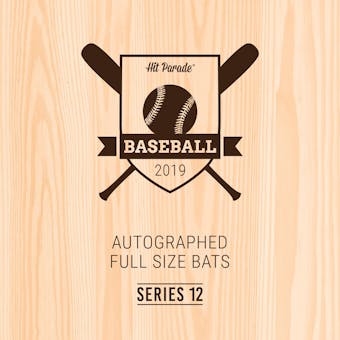 2019 Hit Parade Autographed Baseball Bat Hobby Box - Series 12 - Carlos Correa/Jose Altuve Dual signed!!!