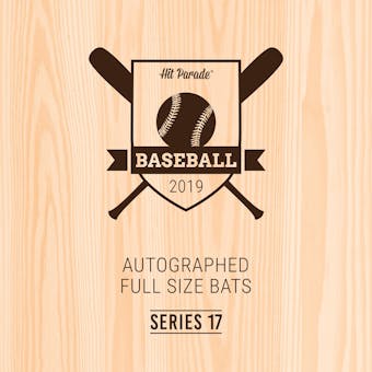 2019 Hit Parade Autographed Baseball Bat Hobby Box - Series 17 - Juan Soto & Fernando Tatis Jr.!!!
