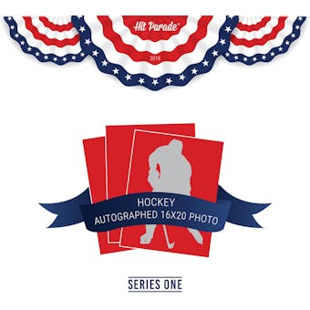 2019 Hit Parade Autographed 16x20 Hockey Hobby Box - Series 1 - Auston Matthews & Alexander Ovechkin!!!!
