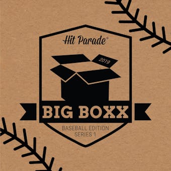2019 Hit Parade Autographed BIG BOXX Baseball Edition Hobby Box - Series 1 - Derek Jeter, Judge, & Trout!!!