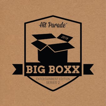 2019 Hit Parade BIG BOXX Entertainment Autographed Hobby Box - Series 2 - Sylvester Stallone, Britney Spears!