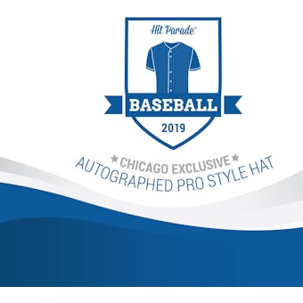 2019 Hit Parade Autographed Baseball Hat Hobby Box - CHICAGO SHOW EXCLUSIVE - Cal Ripken Jr. & Kris Bryant!