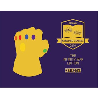 2019 Hit Parade Infinity War Graded Comic Edition Hobby Box - Series 1 - 1st Thor, Carol Danvers & Thanos!!