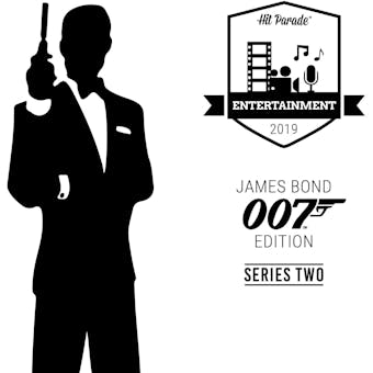2019 Hit Parade James Bond 007 Edition - Series 2 - Hobby Box /50 Moore - Craig - Brosnan