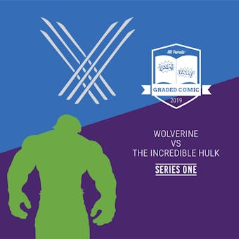 2019 Hit Parade Wolverine VS The Incredible Hulk Graded Comic Edition Hobby Box - Series 1 - HULK #181!