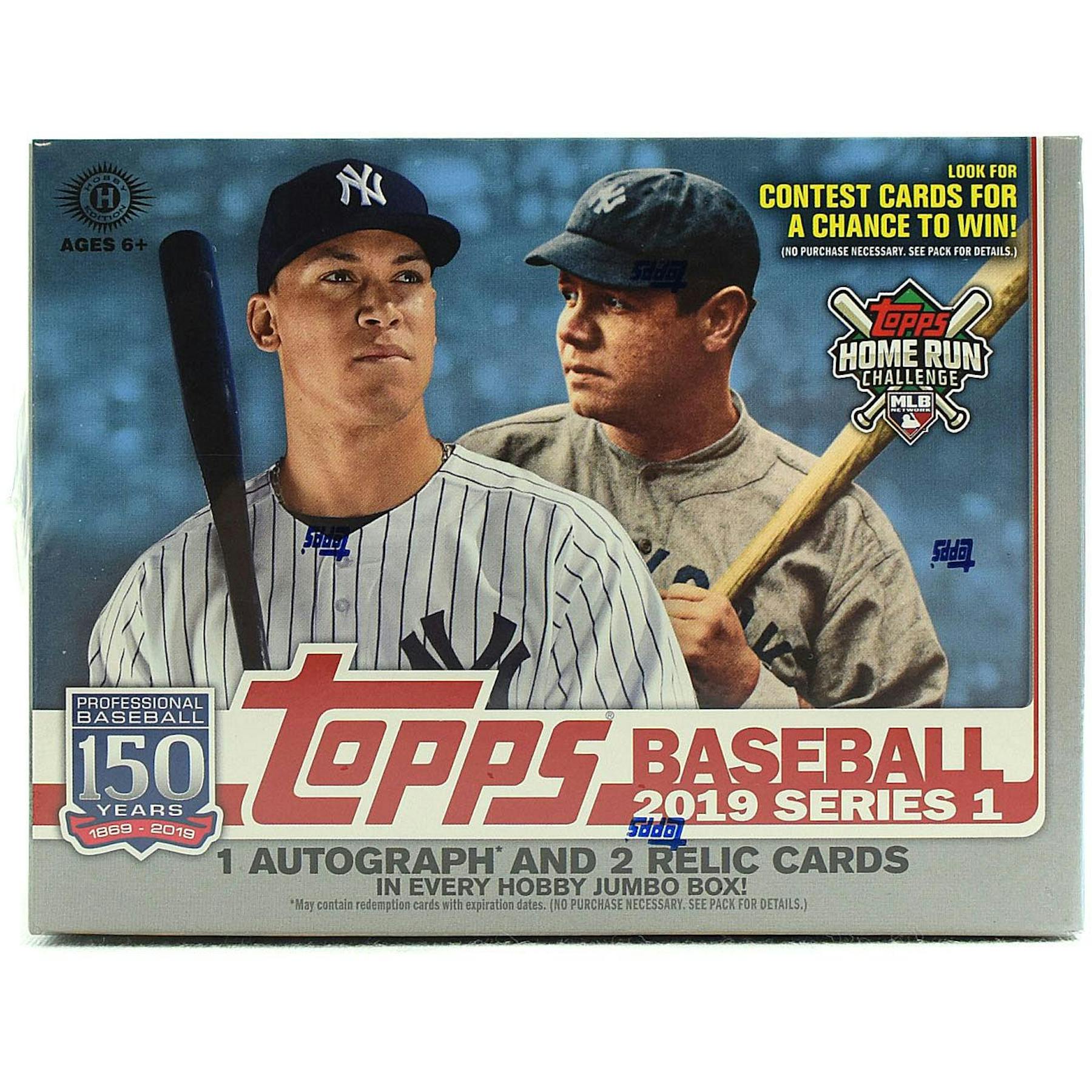 2019 Topps Series 1 Baseball Hobby Jumbo Box Da Card World