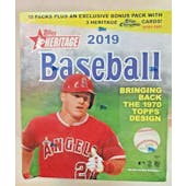 2019 Topps Heritage Baseball Mega Box