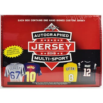 2019 Leaf Autographed Jersey Multi-Sport Hobby Box