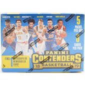 2018/19 Panini Contenders Basketball 5-Pack Blaster Box