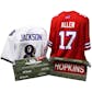 2020 Hit Parade Autographed 1st ROUND EDITION Football Jersey - Series 10 - Hobby Box - J. Allen & L. Jackson