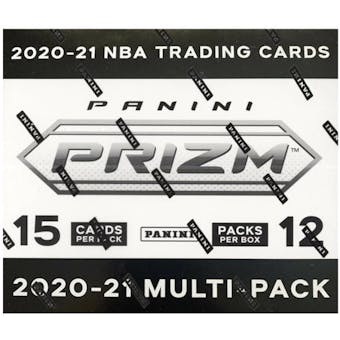 2020/21 Panini Prizm Basketball Cello Multi 20-Box Case