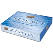 2020/21 Upper Deck Clear Cut Hockey Hobby 30-Box Case- 31 Spot Random Team Break #3