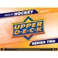 2020/21 Upper Deck Series 2 Hockey 24-Pack 20-Box Case