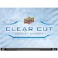 2020/21 Upper Deck Clear Cut Hockey Hobby Box (Presell)