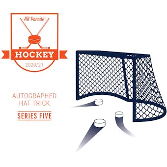 2020/21 Hit Parade Autographed HAT TRICK Hockey Series 5 Hobby Box - McDavid, MacKinnon & Crosby!!!