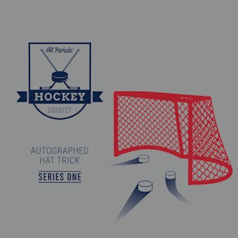 2020/21 Hit Parade Autographed HAT TRICK Hockey Hobby Box - Series 1 McDavid, Crosby & Gretzky!!!