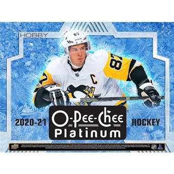 2020/21 Upper Deck O-Pee-Chee Platinum Hockey 8-Box Case- DACW Live 31 Spot Random Team Break #1