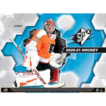 2020/21 Upper Deck SPx Hockey 10-Box Case- DACW Live 31 Spot Random Team Break #5