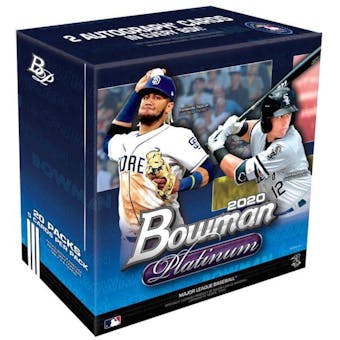 2020 Bowman Platinum Baseball Monster Box