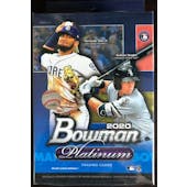 2020 Bowman Platinum Baseball Hanger Box (Lot of 10)