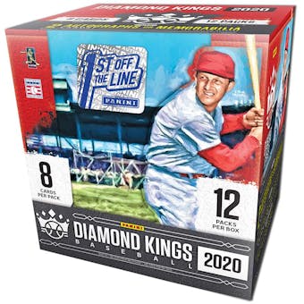 2020 Panini Diamond Kings Baseball 1st Off The Line FOTL Hobby Box