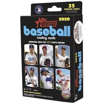 2020 Topps Heritage Baseball Hanger Box